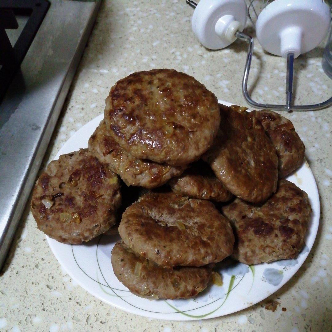 超详细汉堡牛肉饼｜附自制汉堡搭配#Healthymeals#减脂必撸16