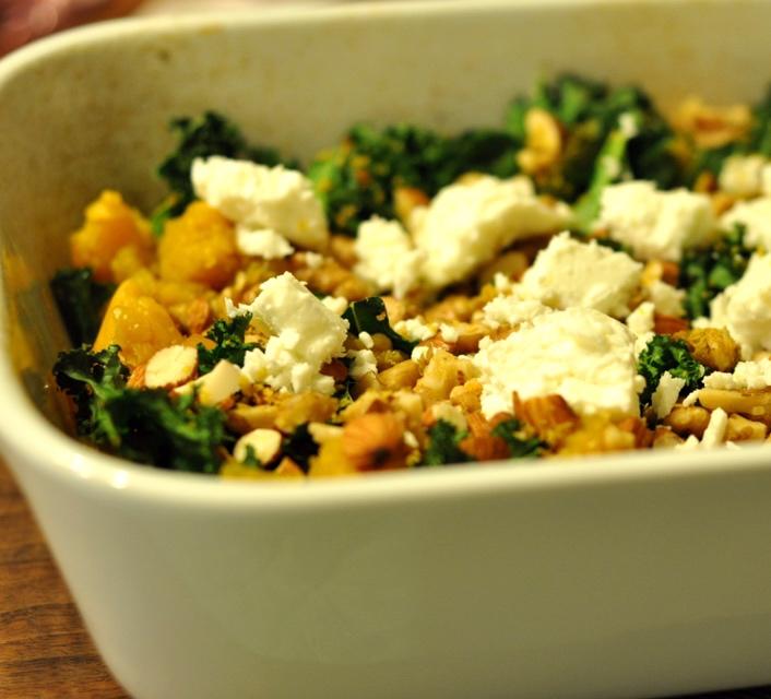 【健康三餐】坚果香烤素奶酪南瓜