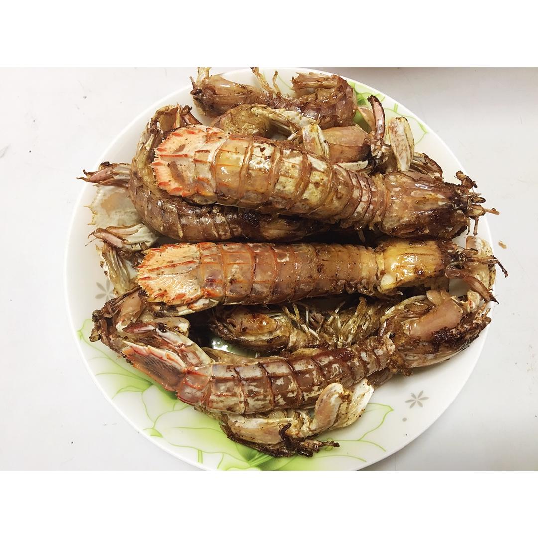 椒盐皮皮虾