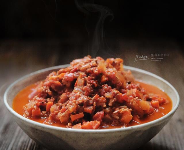 减脂三餐·电饭煲 | 万能的番茄牛肉酱的做法