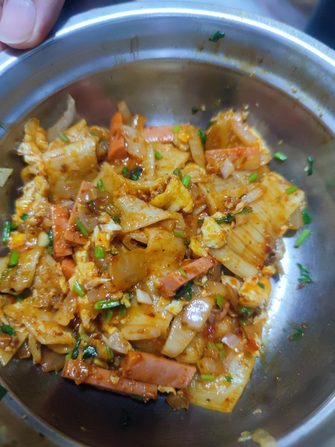 💯散装版东北烤冷面❗                  ㊙附酱料配方㊙