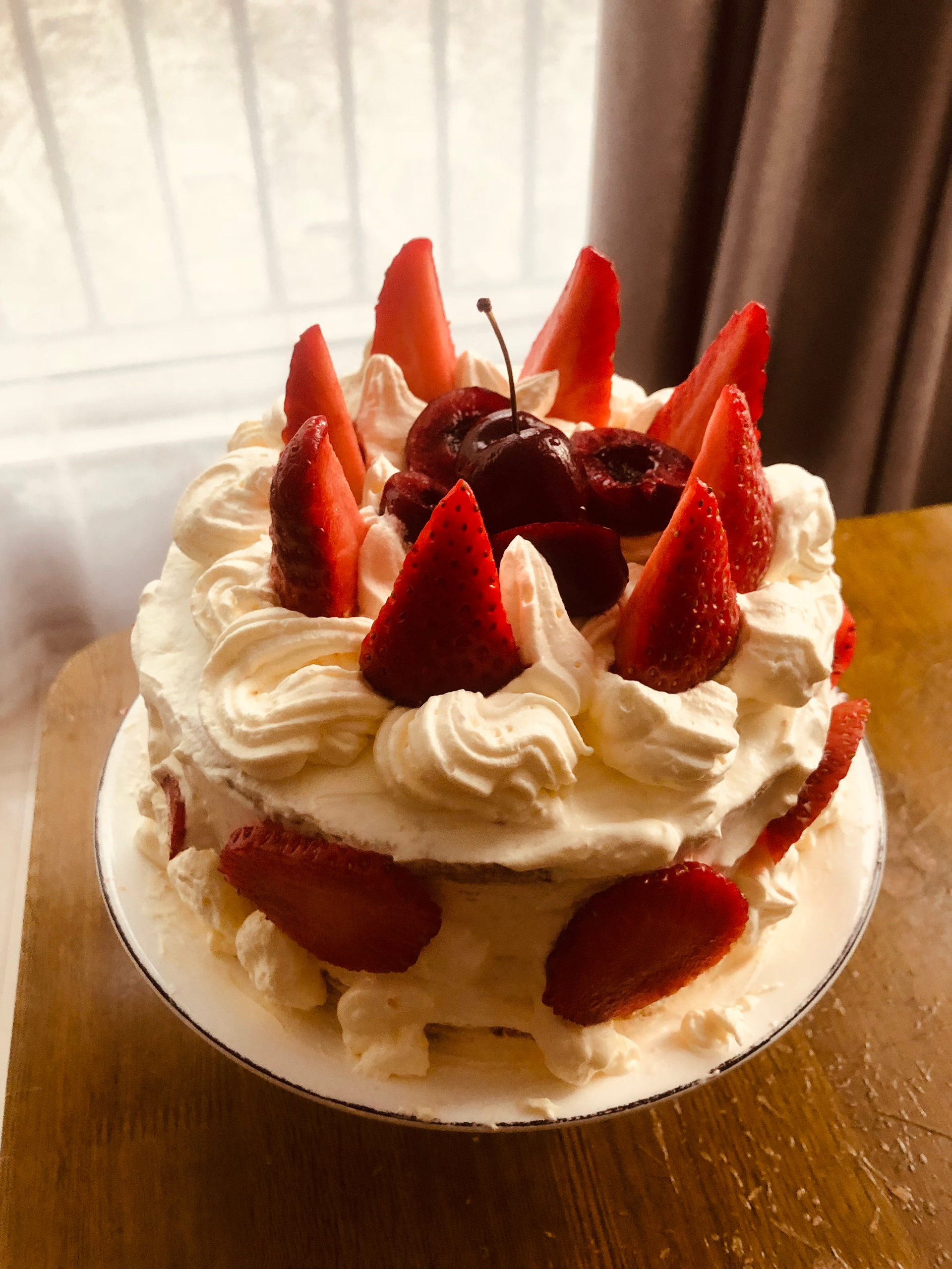 草莓奶油蛋糕