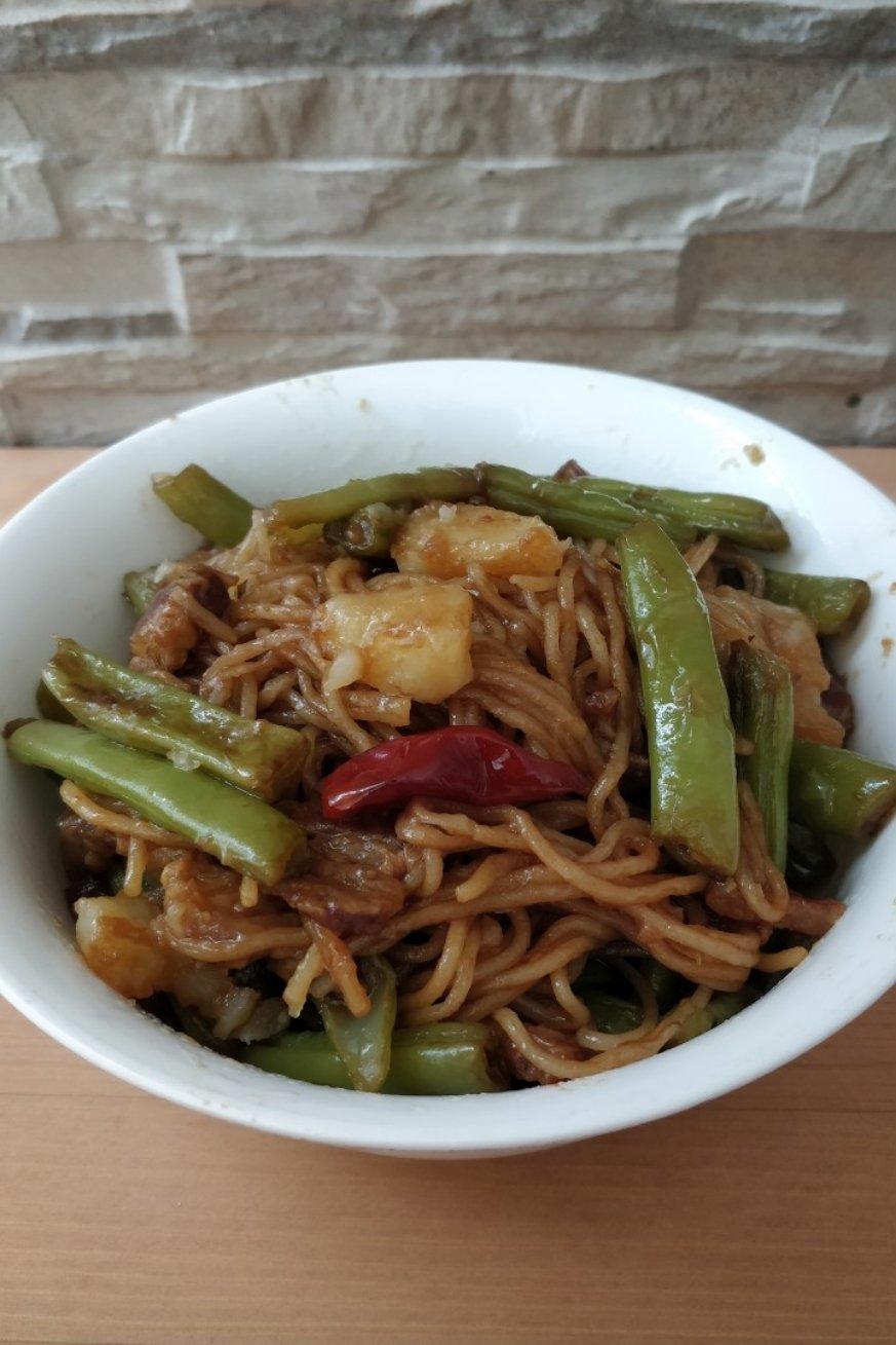 豆角焖面