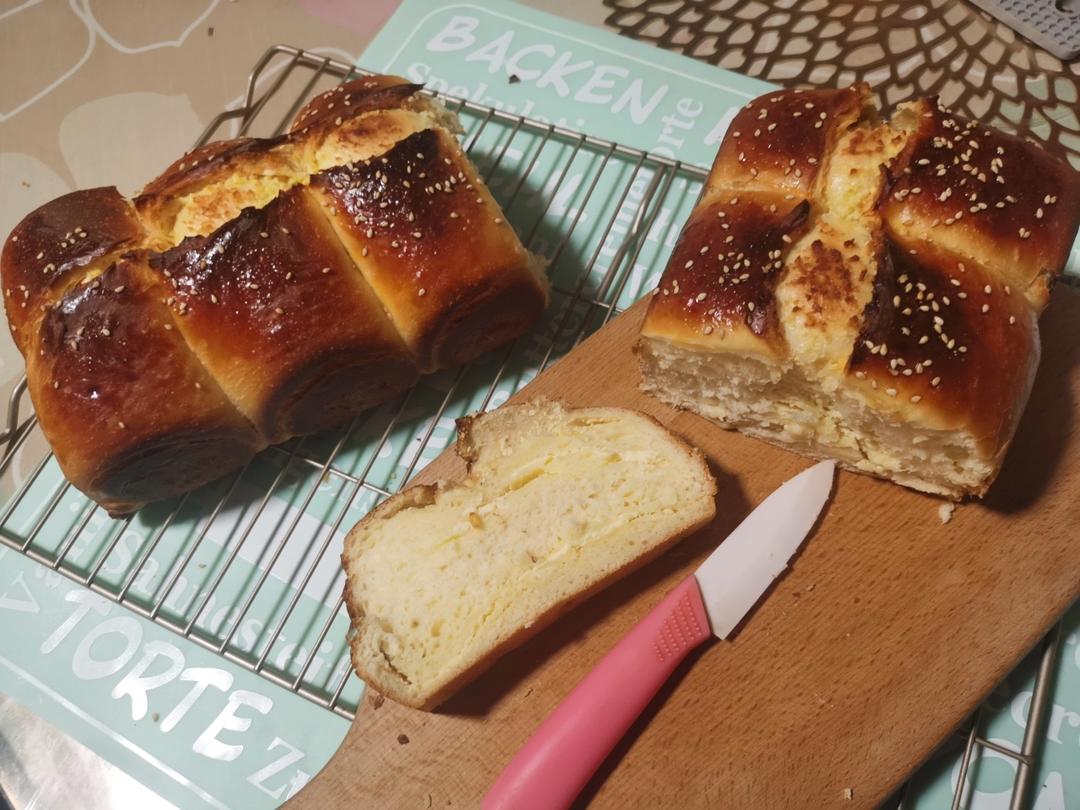 我认为最好吃的吐司🍞重磅奶油奶酪吐司（内含奶油奶酪馅料制作方法）