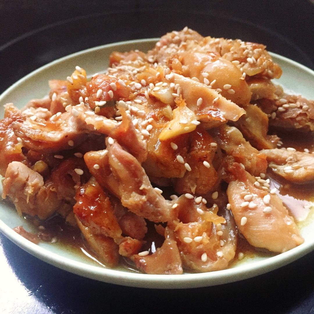 蜜汁好吃的蜜汁鸡腿饭