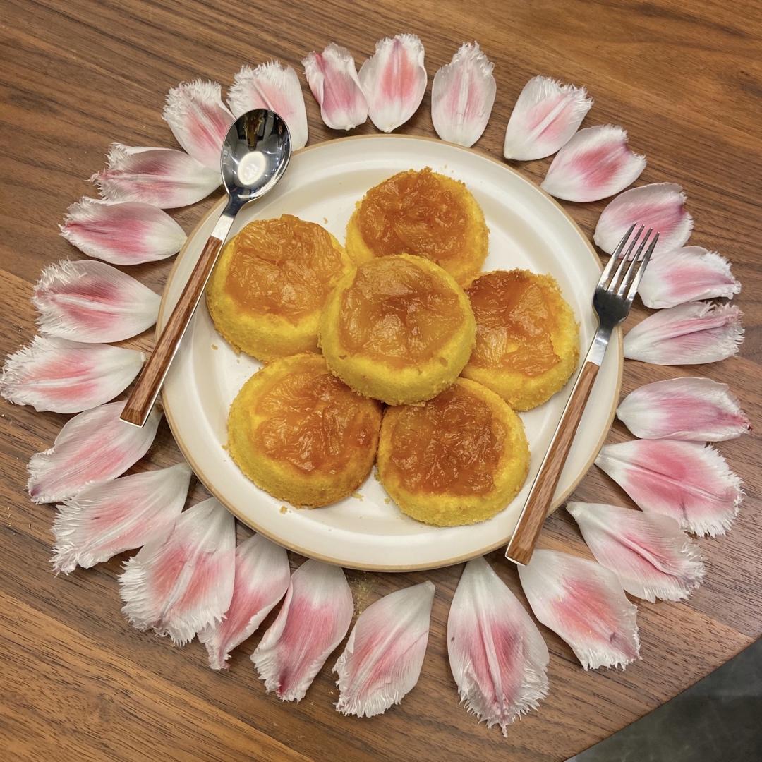 ㊙️🔥焦糖控必入‼️好吃到爆的菠萝反转蛋糕‼️