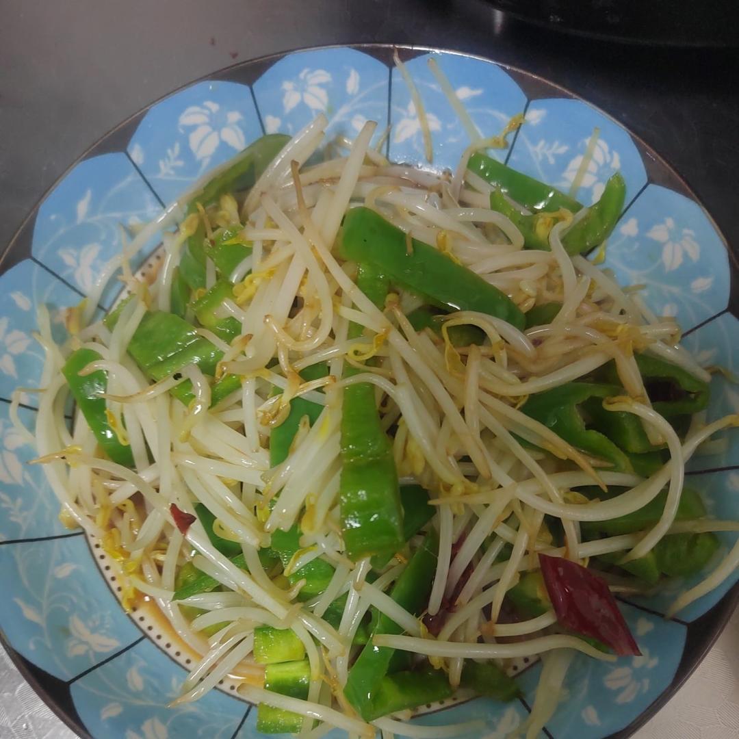 爆炒绿豆芽