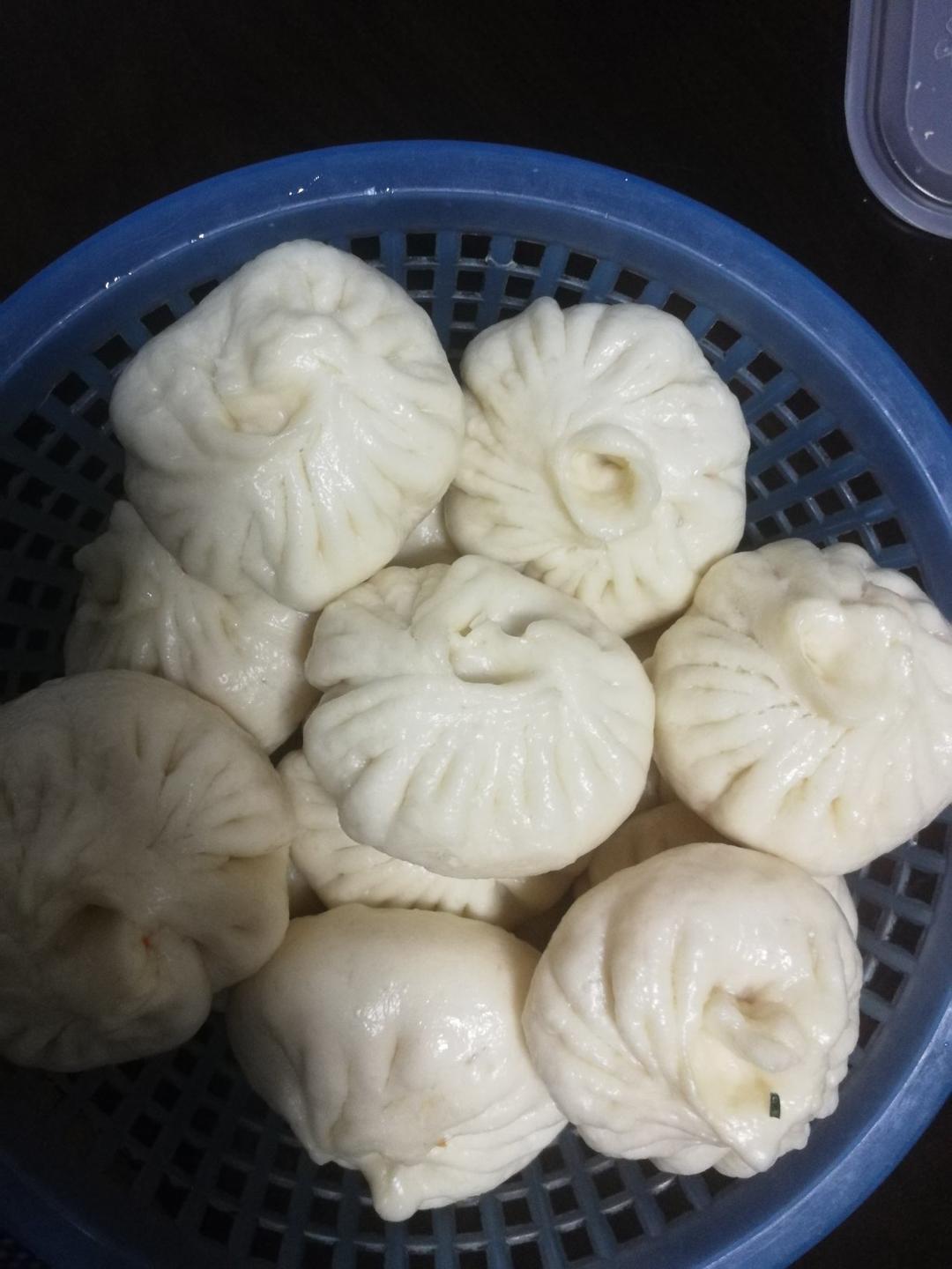 素卷心菜包子