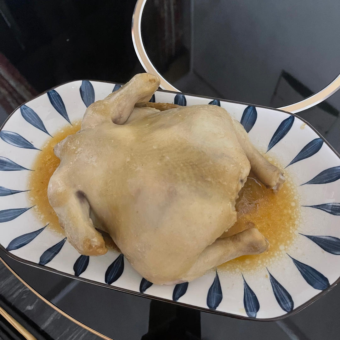 电饭煲盐焗鸡【手撕鸡】简易版
