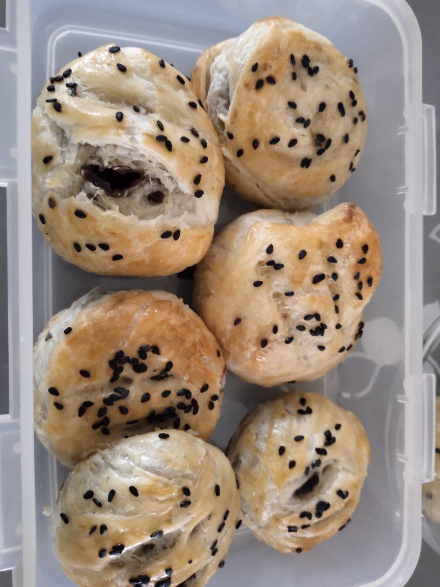 小仙女红豆酥（手抓饼版本）