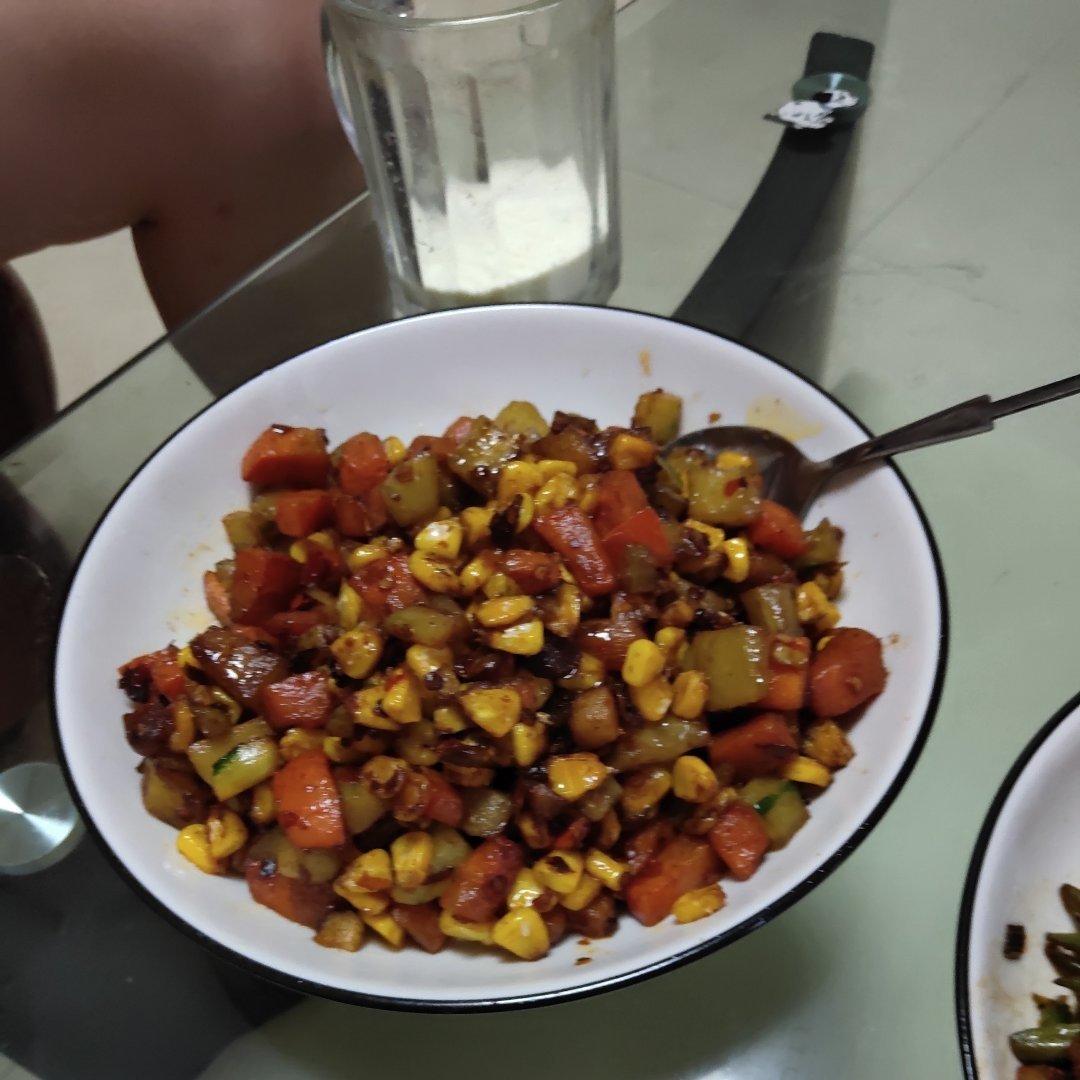 巨下饭:炒三丁儿