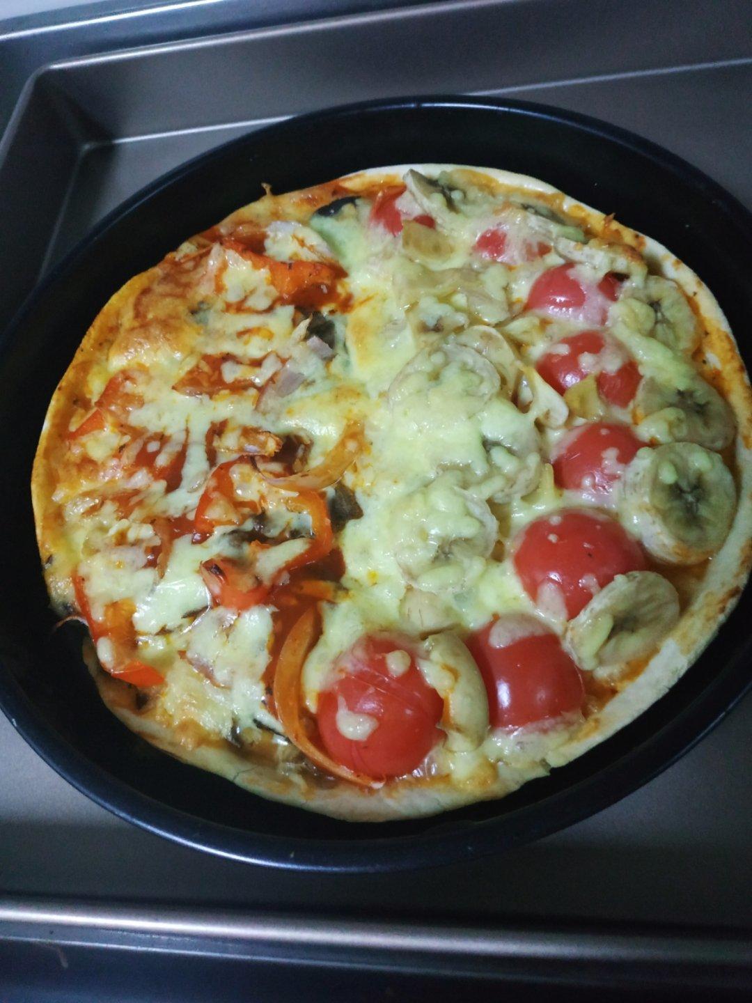 八寸披萨饼皮（四个）制作