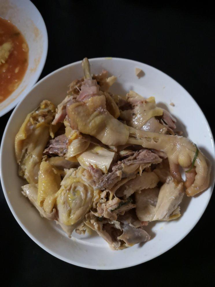 电饭煲版盐焗鸡