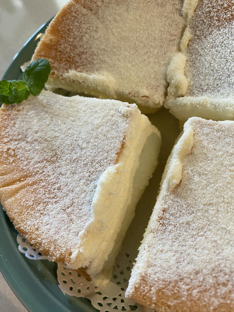 🔥口感细腻丰富，制作简单—日式冰乳酪戚风蛋糕