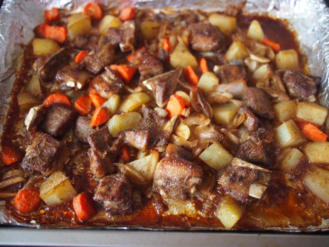 超好吃的烤羊排烤箱版