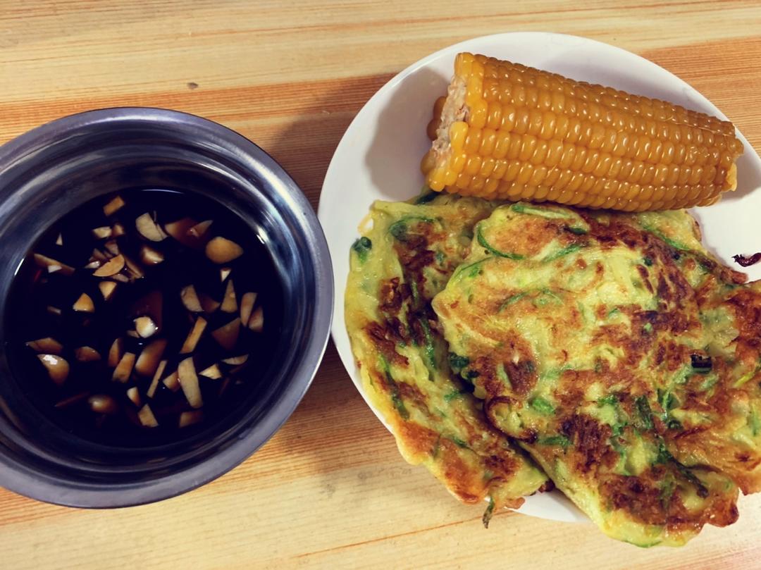 西葫芦饼--糊塌子