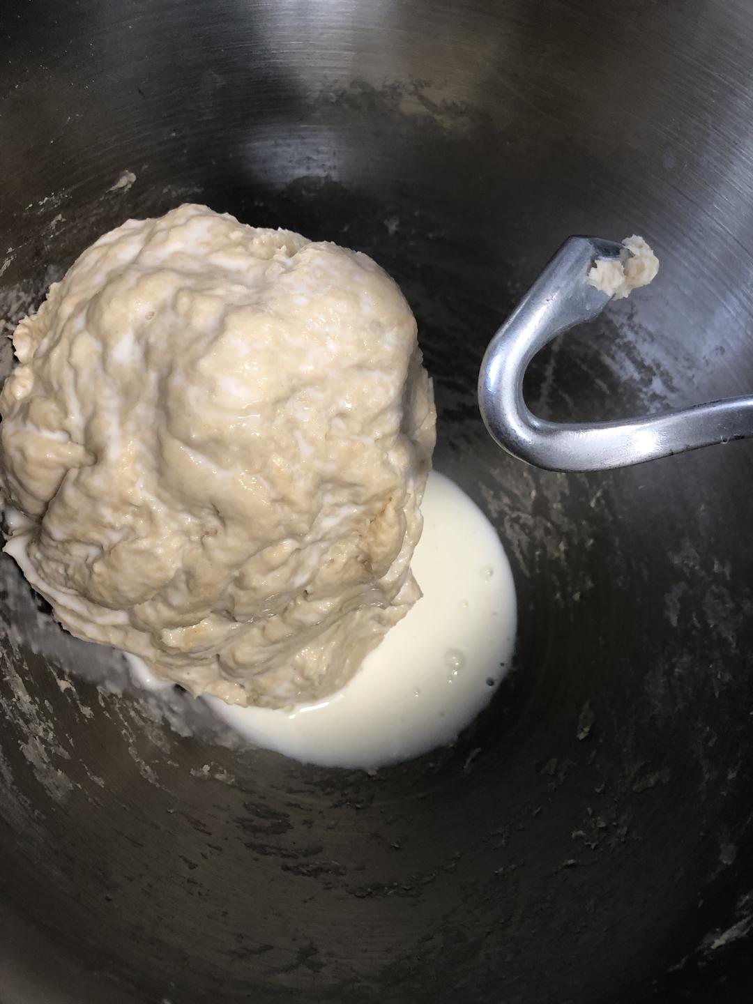 纯奶手撕吐司的做法 步骤1