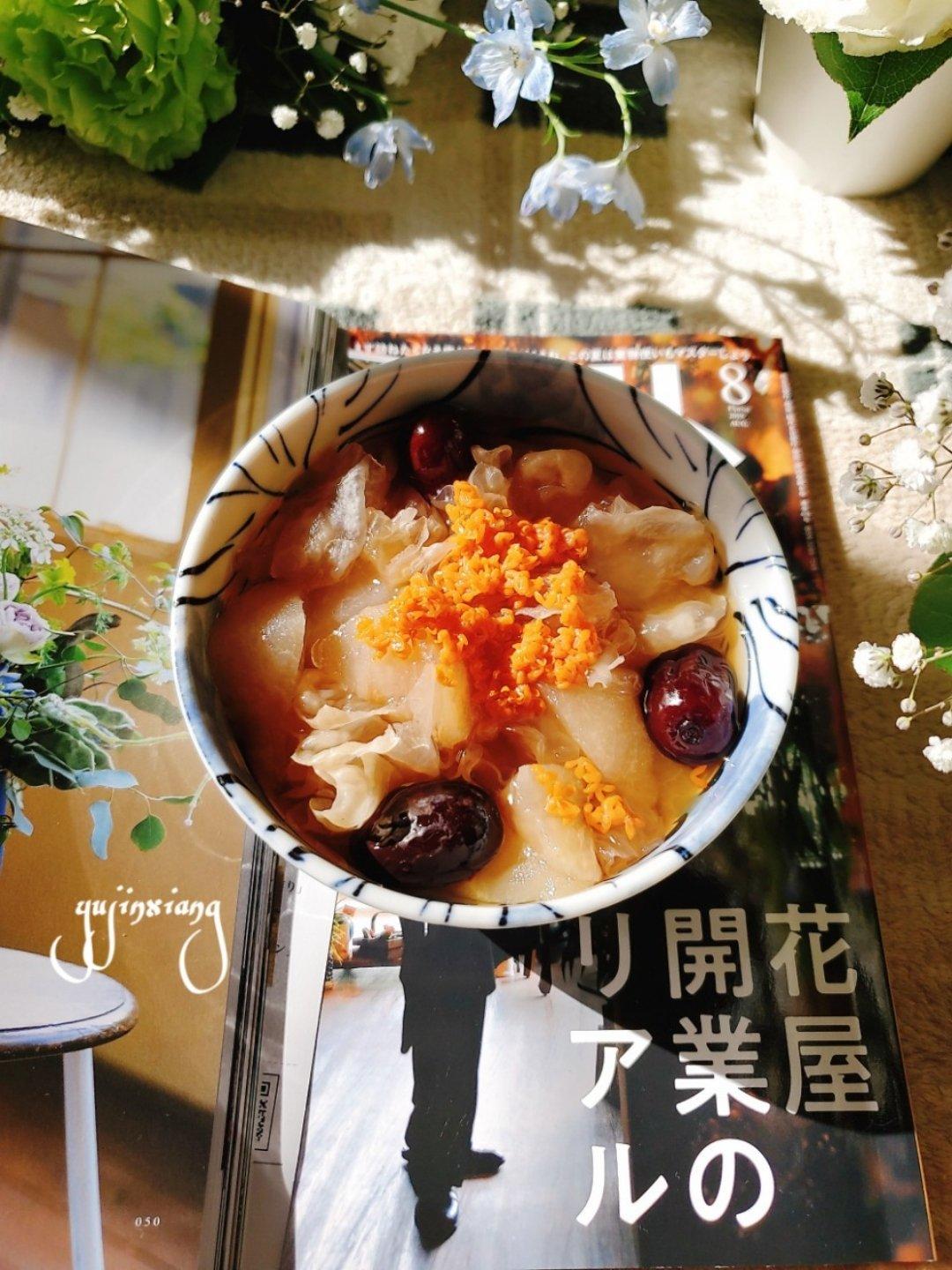 日式手制金桂桂花糖浆           （日本甜品店店长的秘诀）