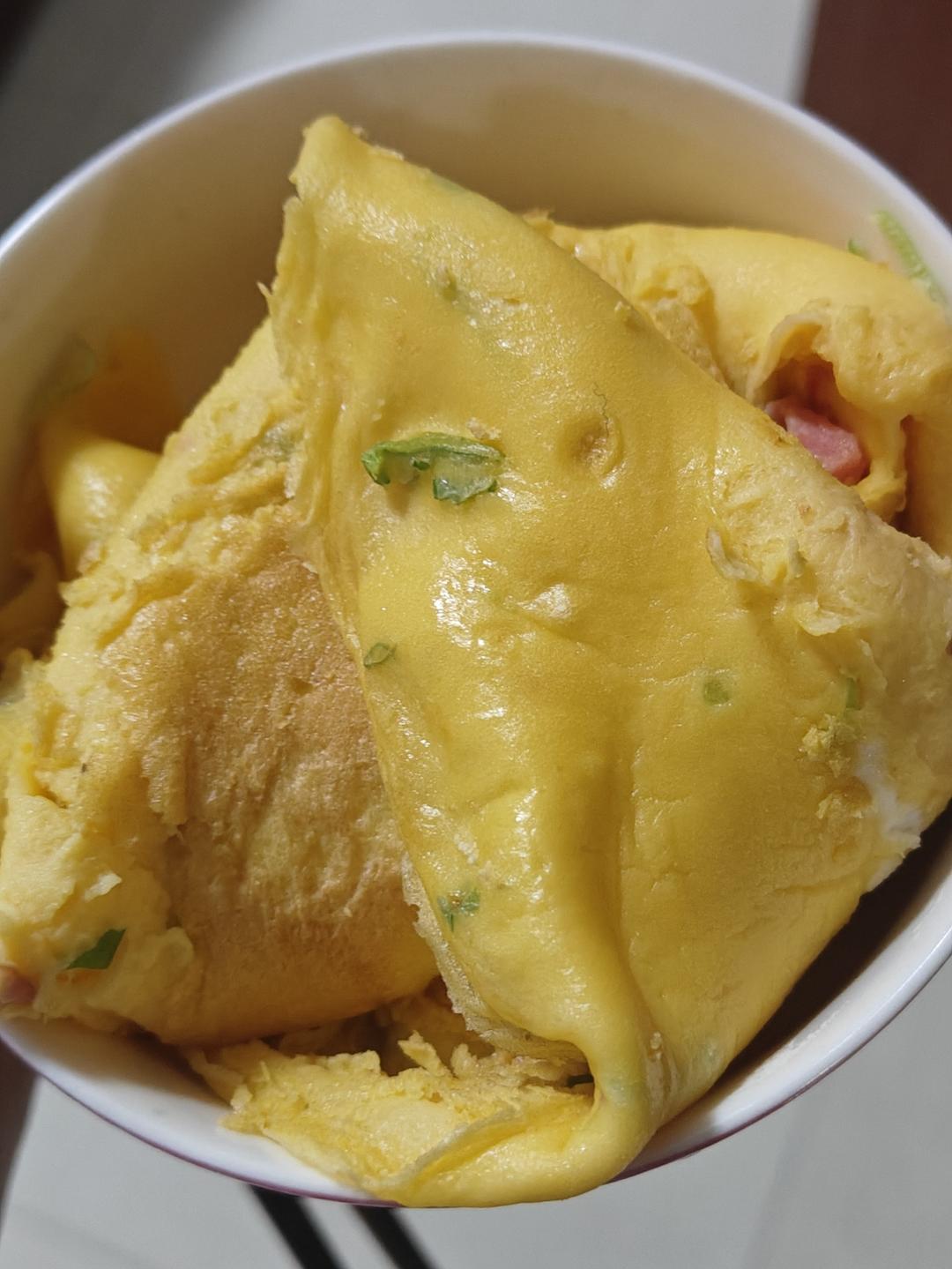 葱花鸡蛋饼