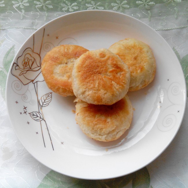 简易版---花朵小酥饼
