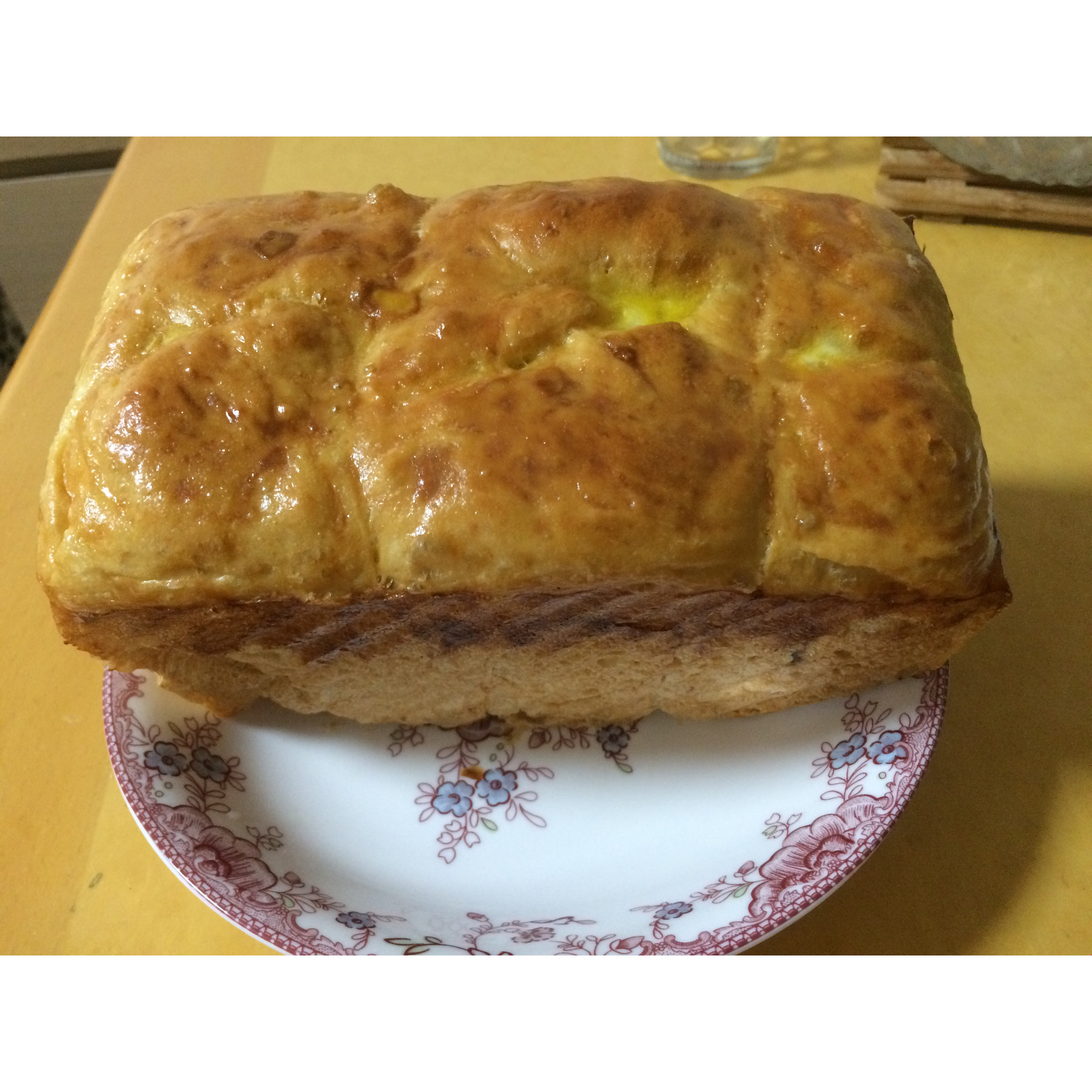 枫糖葡萄干面包（爱和自由方子，中种，适用450克吐司模）