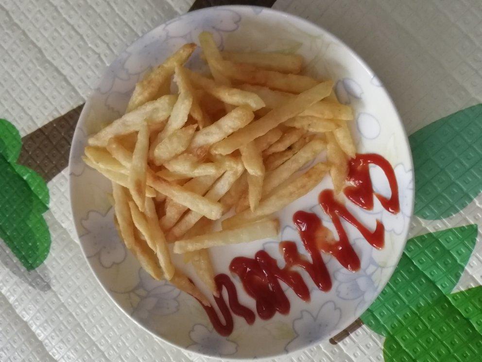 自制炸薯条