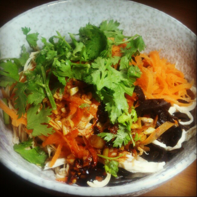 减脂健身｜凉拌手撕鸡丝（香辣&麻油版）