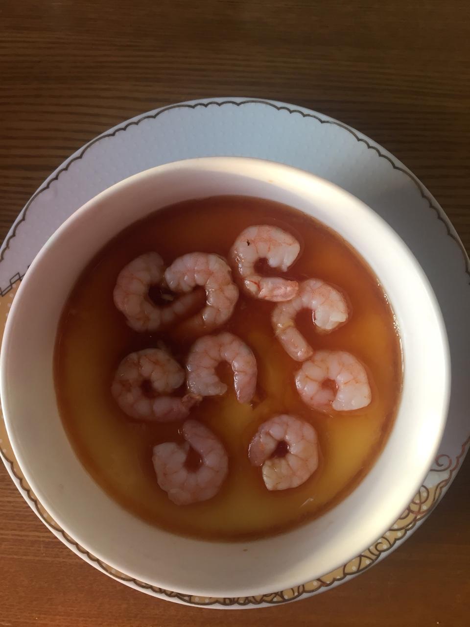 虾仁蒸蛋