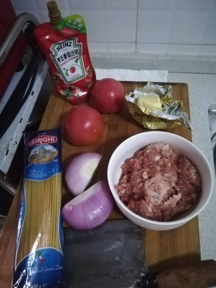 （完胜必胜客的）番茄肉酱意大利面～