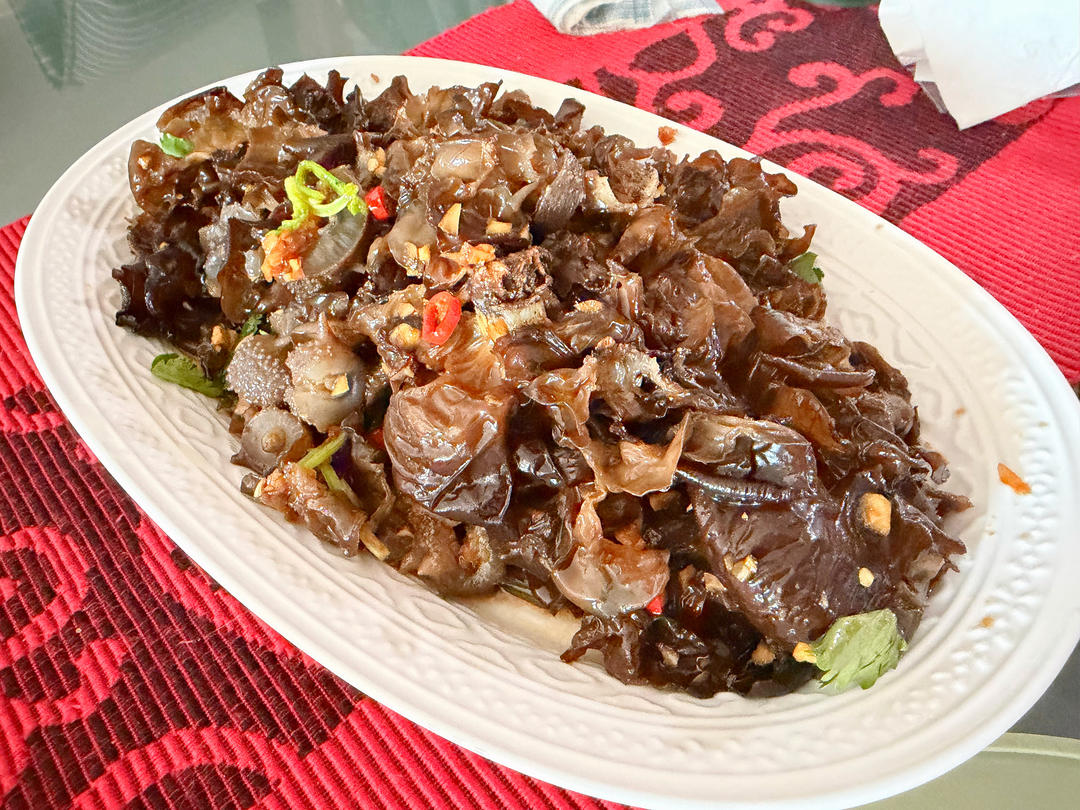 木耳拌海参｜提高免疫力