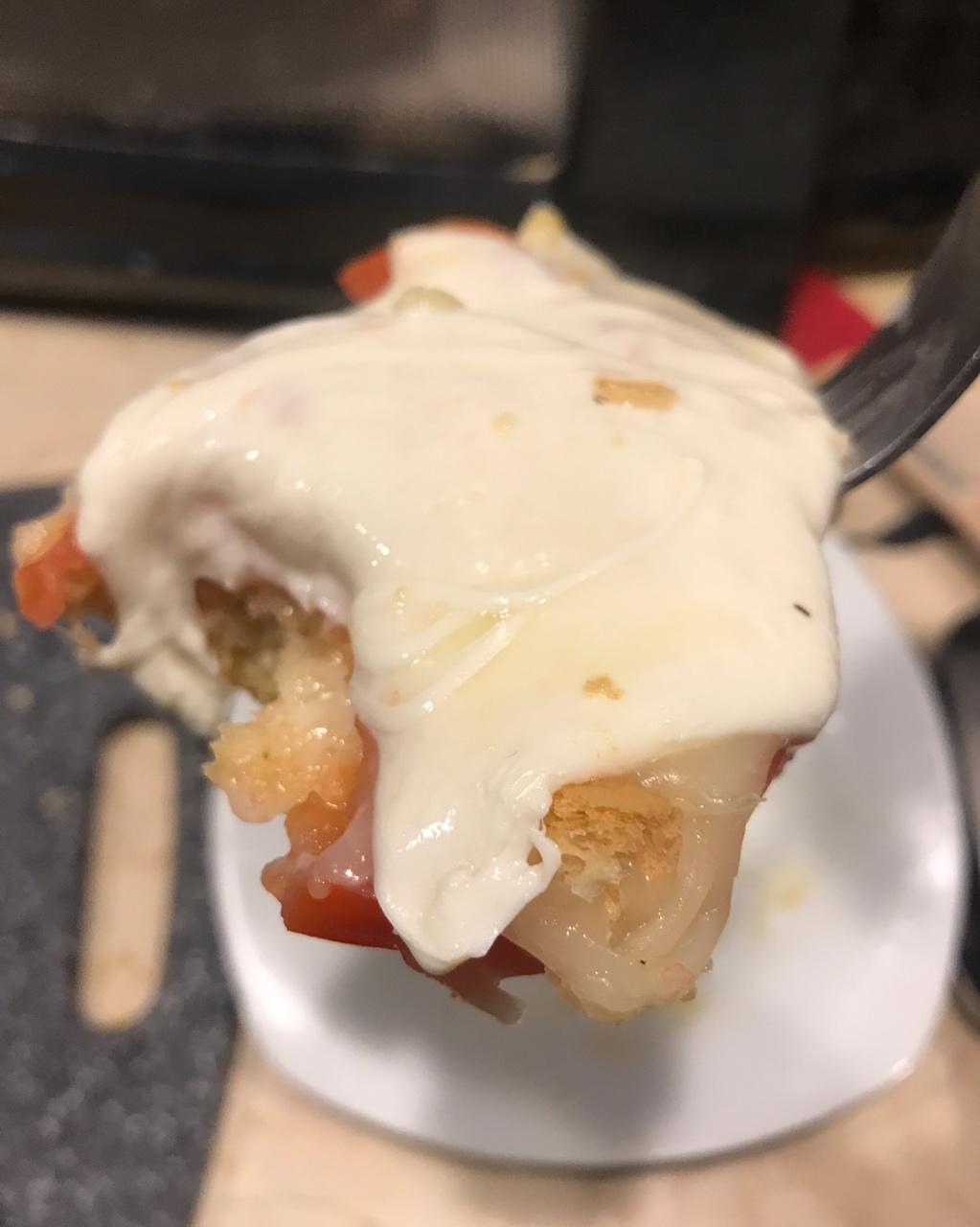 一分钟早餐 芝士焗吐司片 微波炉版