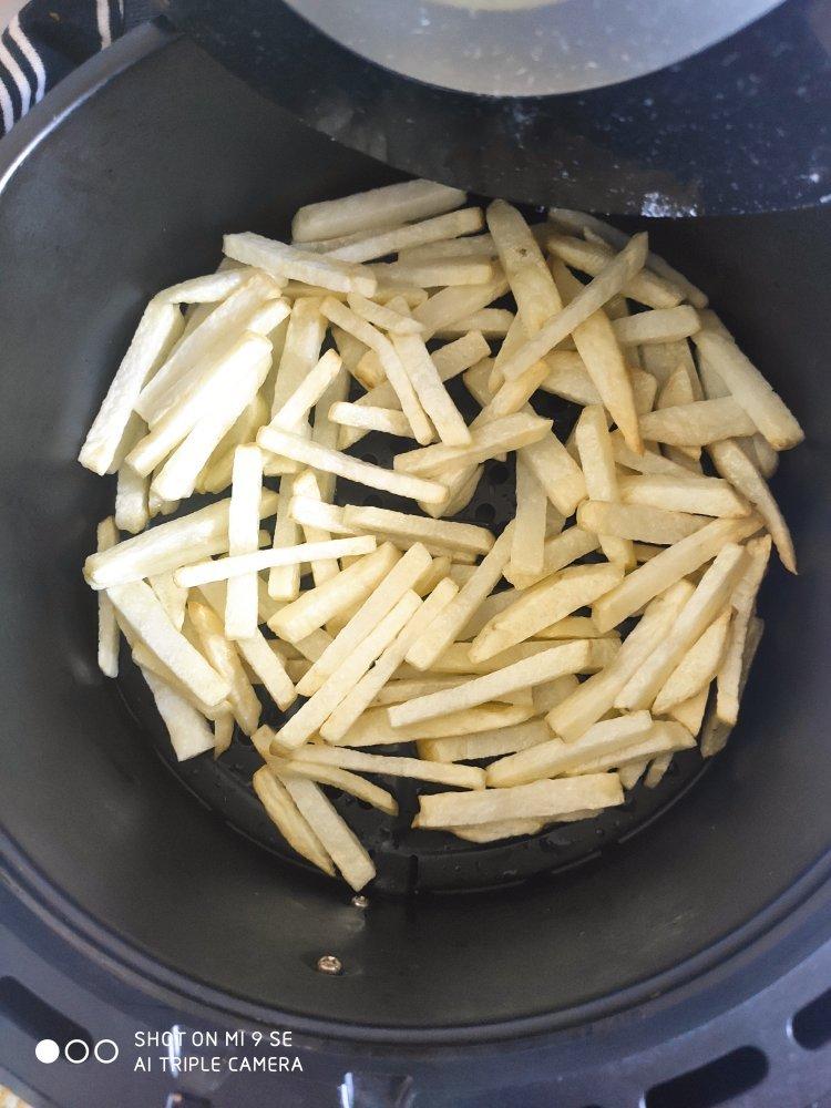 炸薯条的两种做法（空气炸锅）
