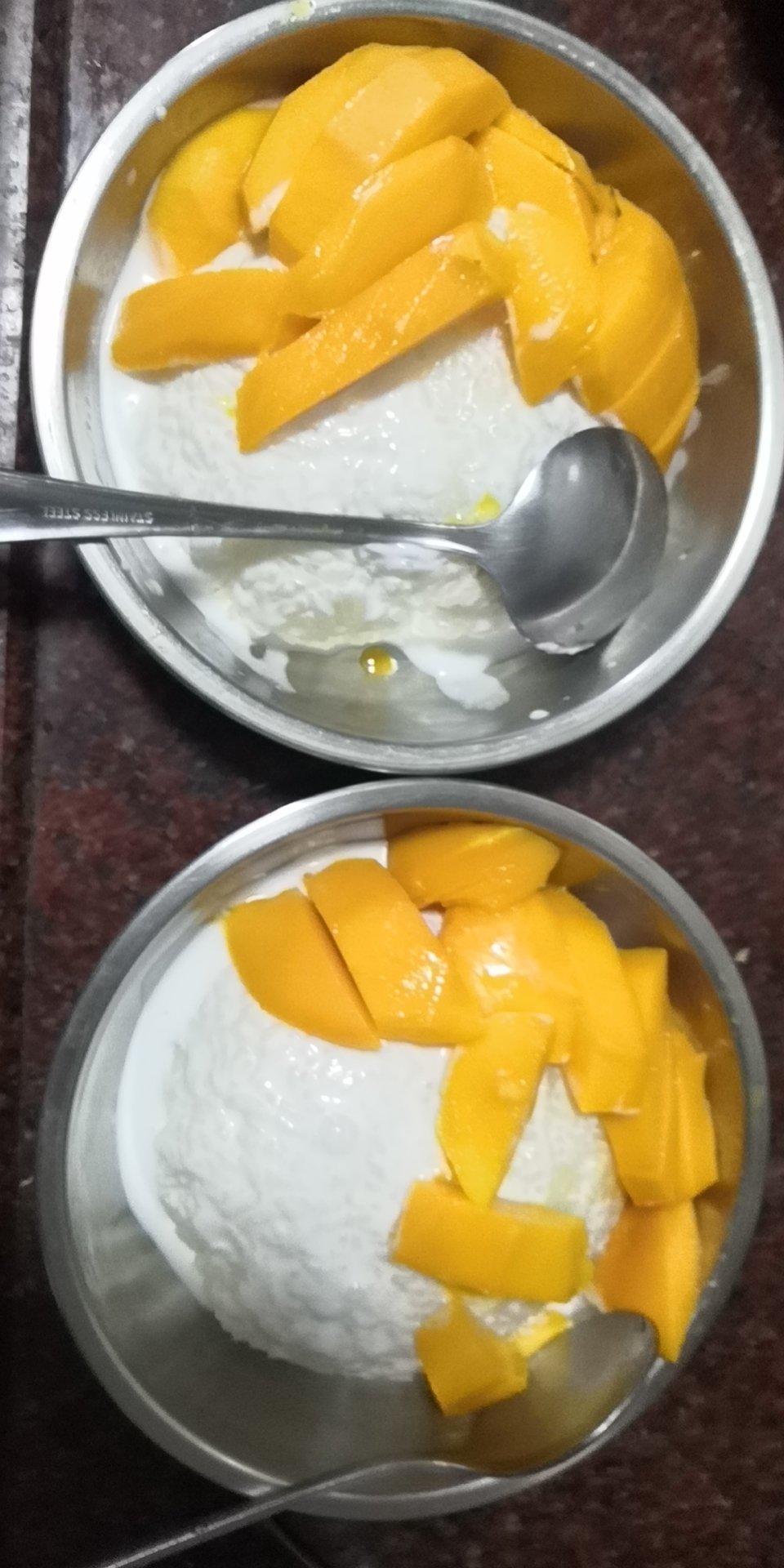 巨好吃的泰式芒果饭