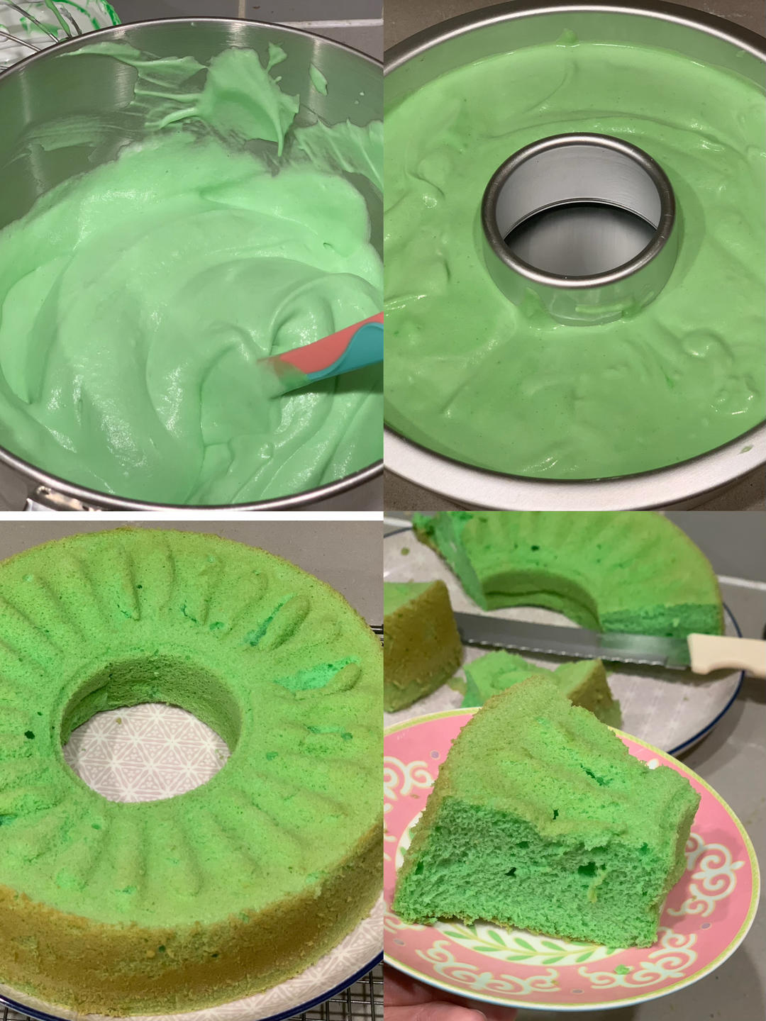 🇸🇬新加坡超火｜椰香斑斓戚风蛋糕｜林俊杰最爱