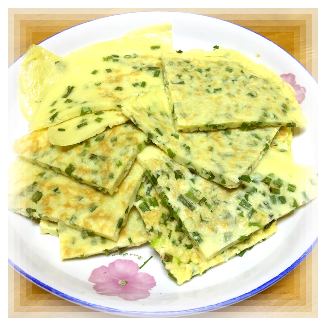 葱花鸡蛋饼