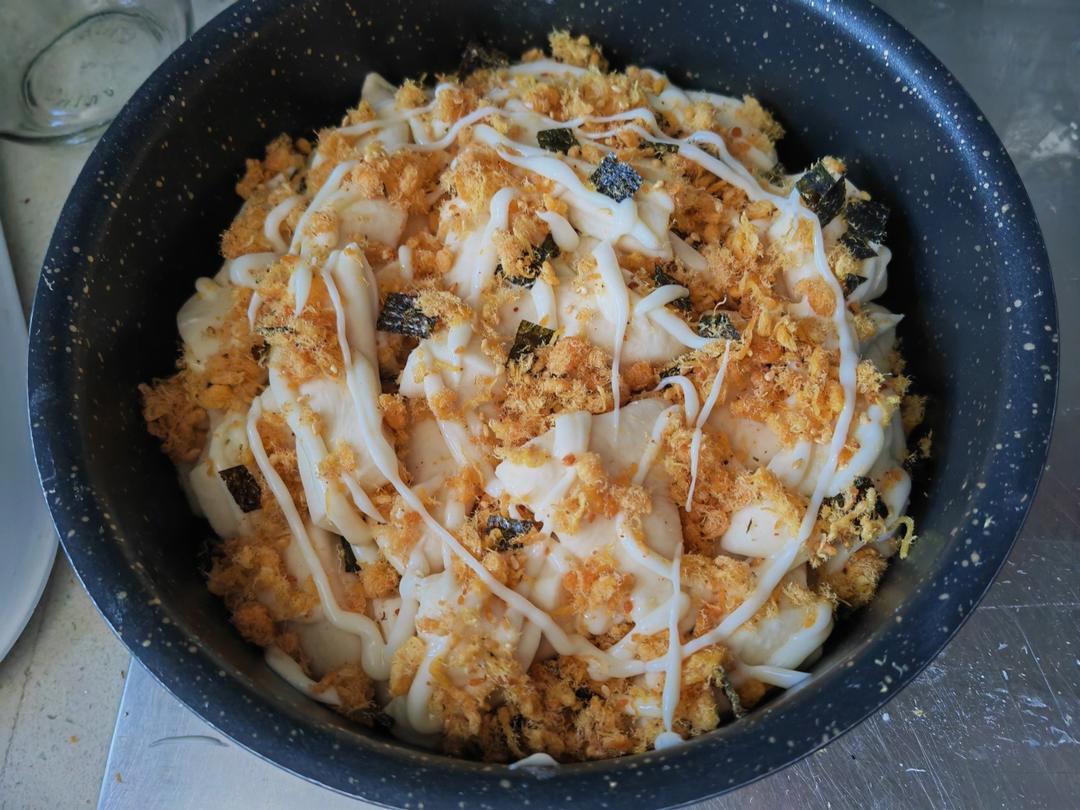手抓饼芝士肉松派【9月北鼎烤箱食谱】