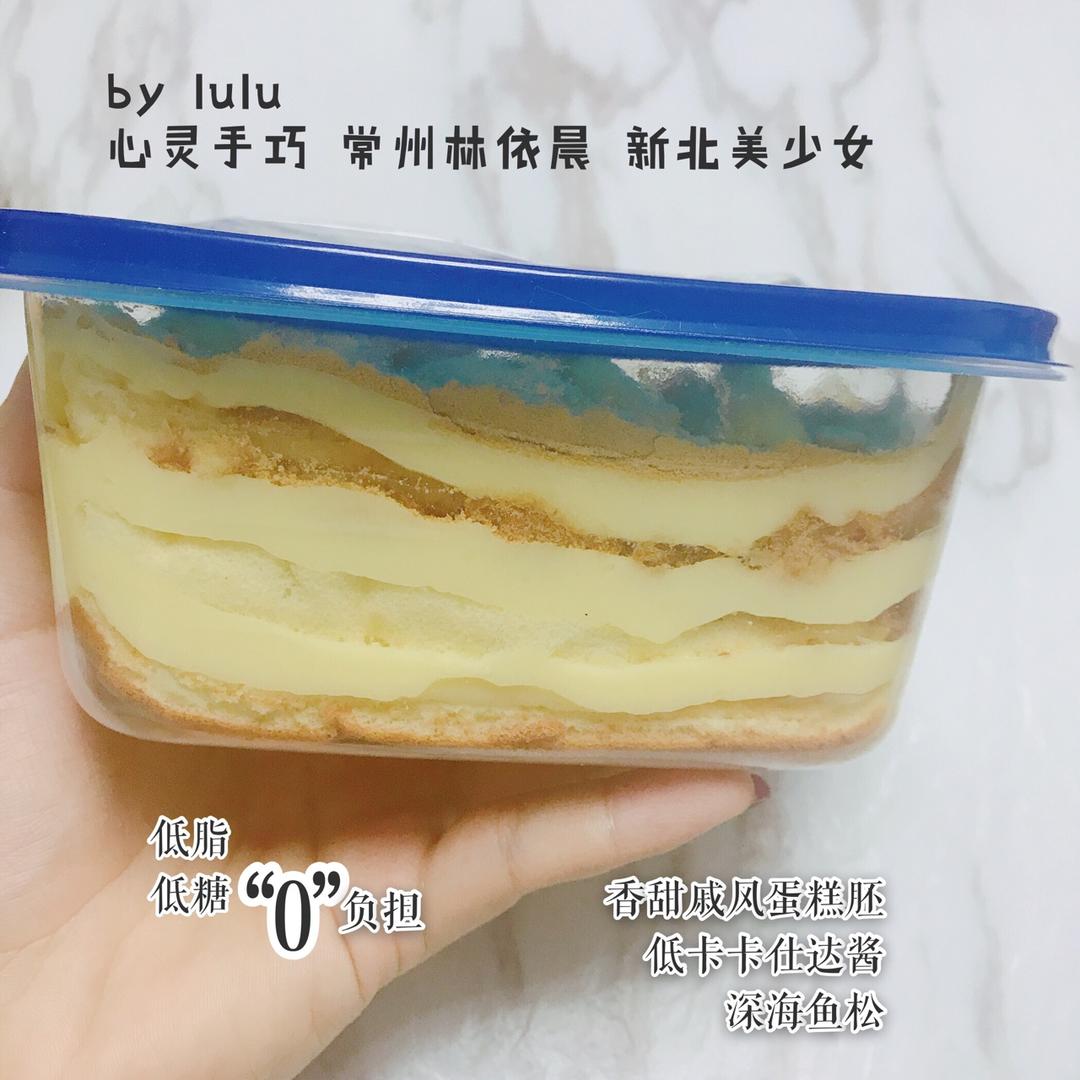 日式豆乳盒子蛋糕