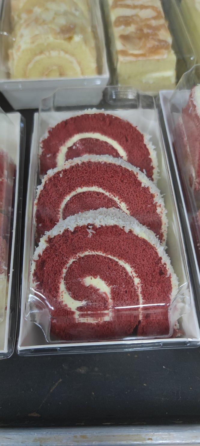 红丝绒戚风蛋糕卷