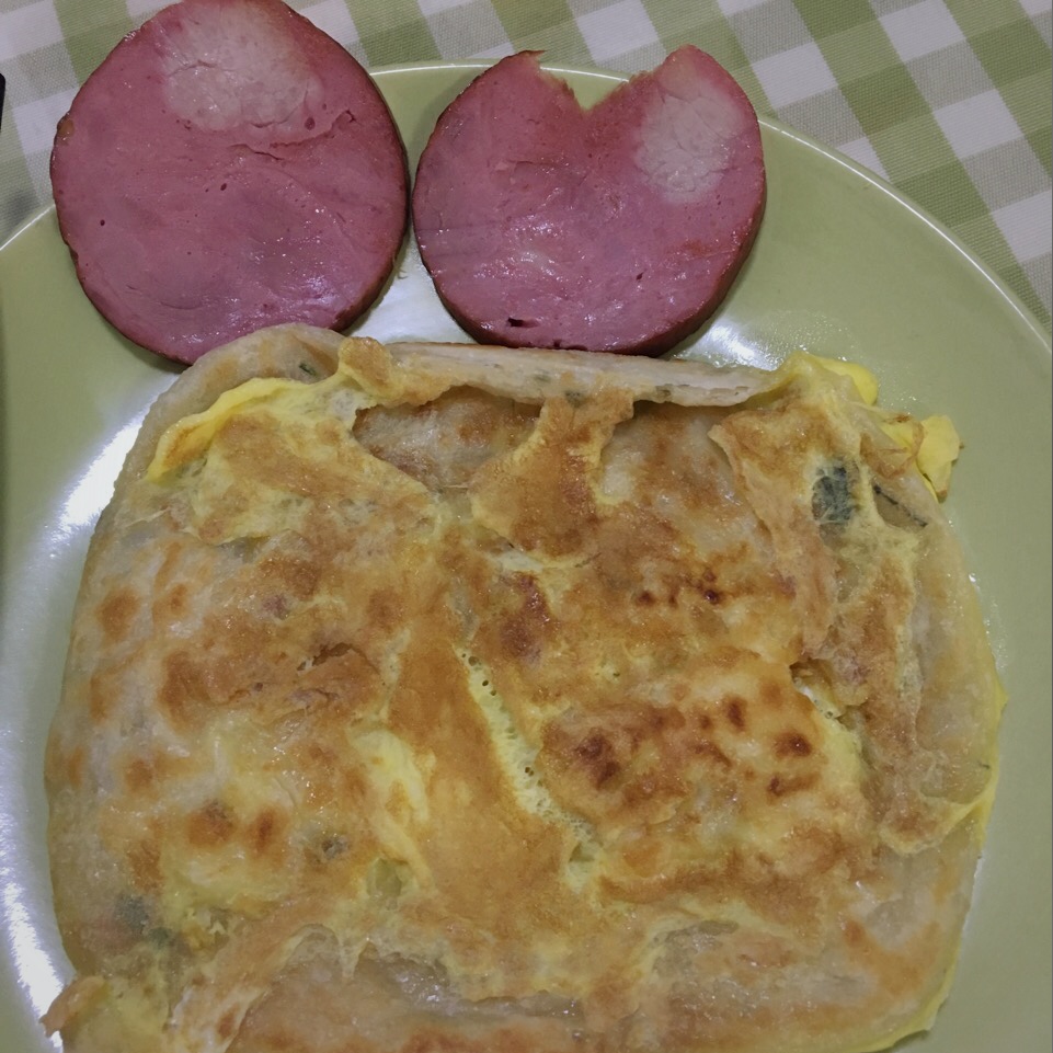 飞饼版的鸡蛋灌饼
