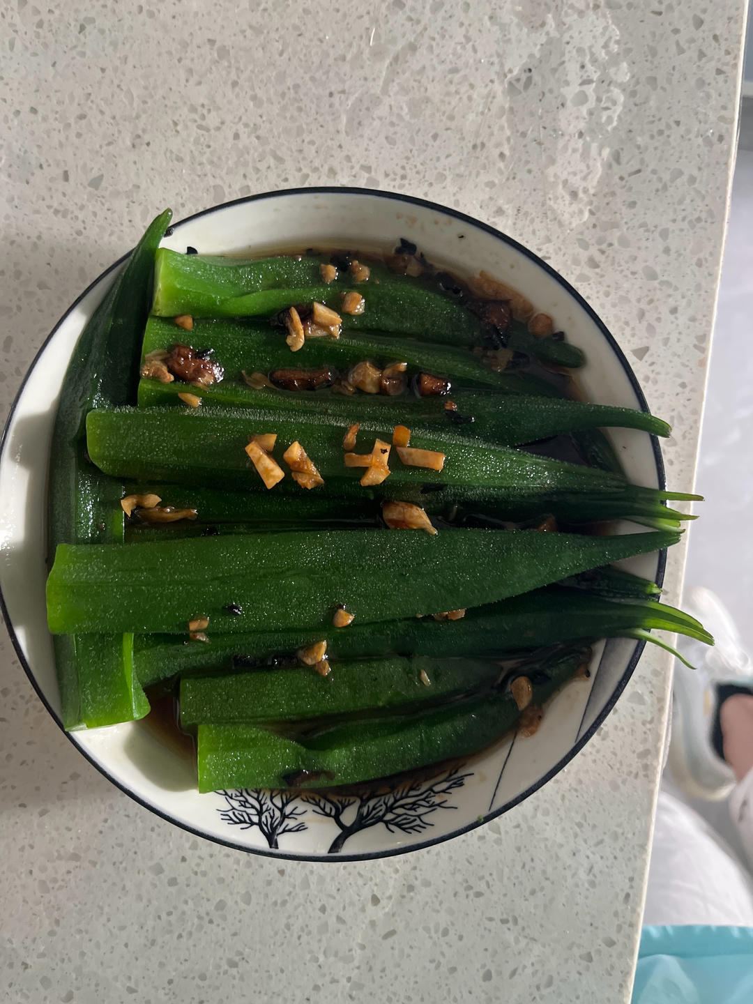 ‼️从此爱上秋葵‼️
白灼秋葵