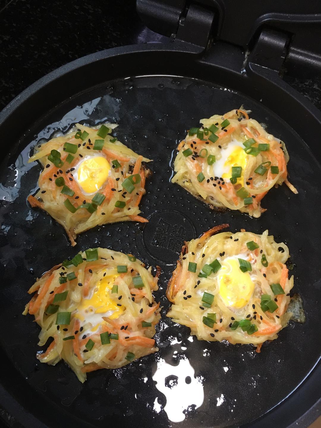 简单易做「土豆🥔太阳饼」🌞🌞🌞🌞的做法 步骤12