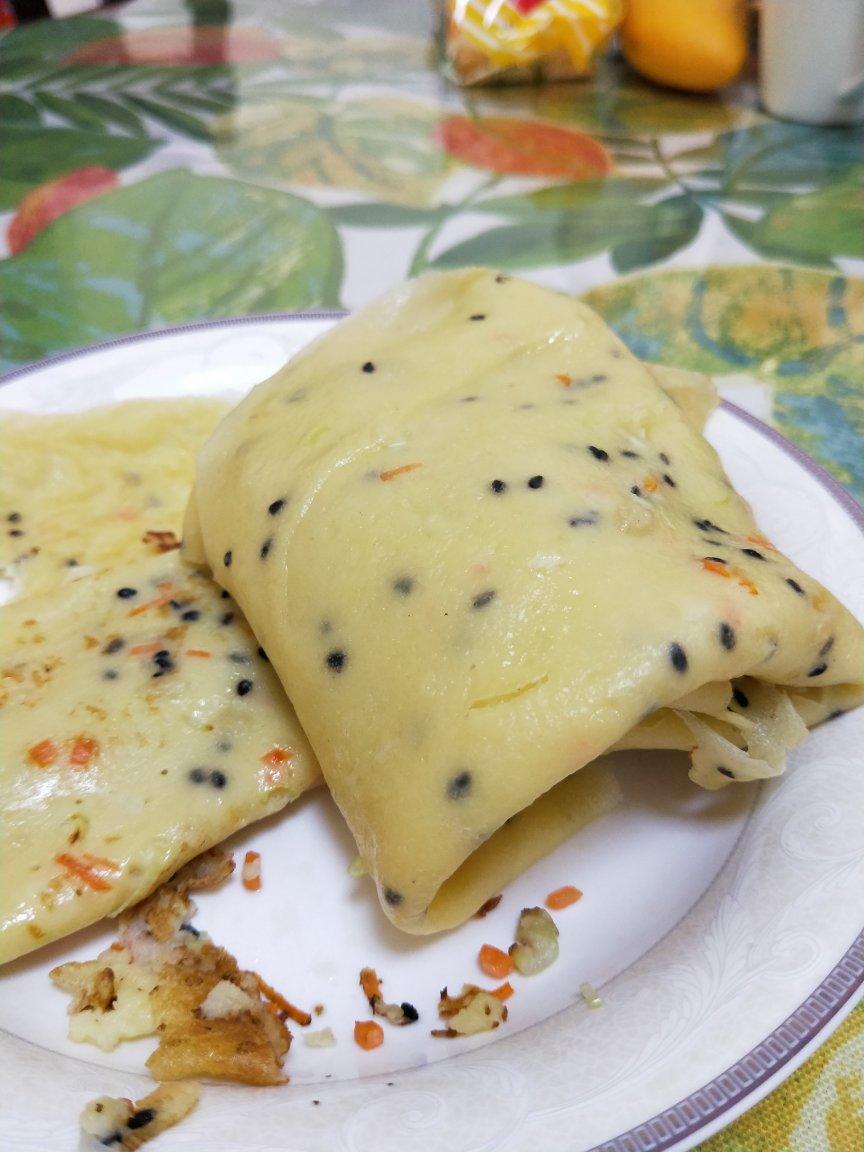香葱鸡蛋饼