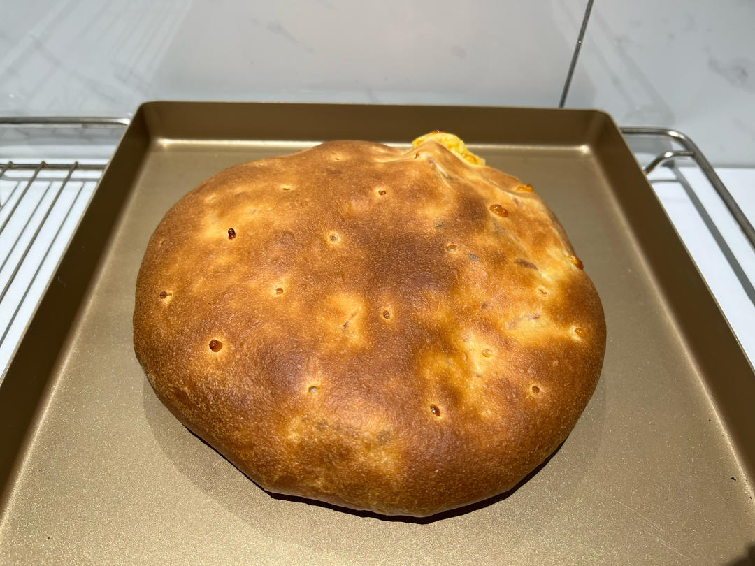 蒙古奶酪大饼，拉丝没商量