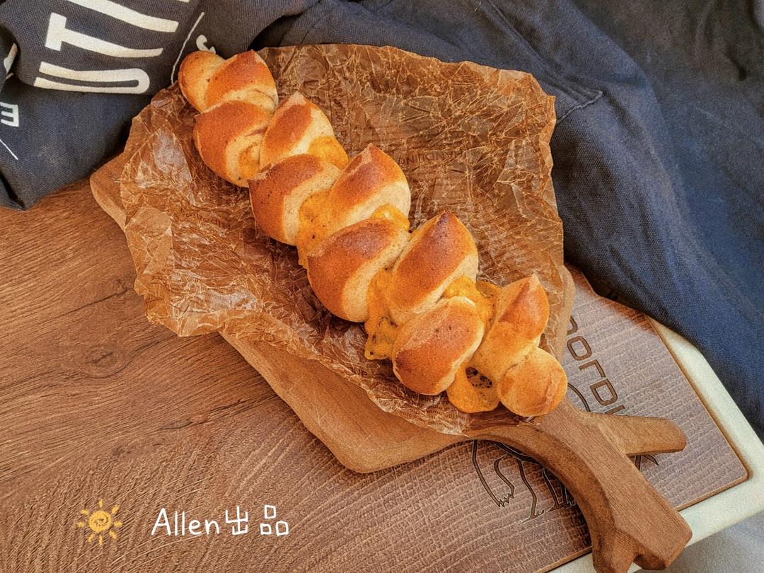 肉控者福利：麦穗面包