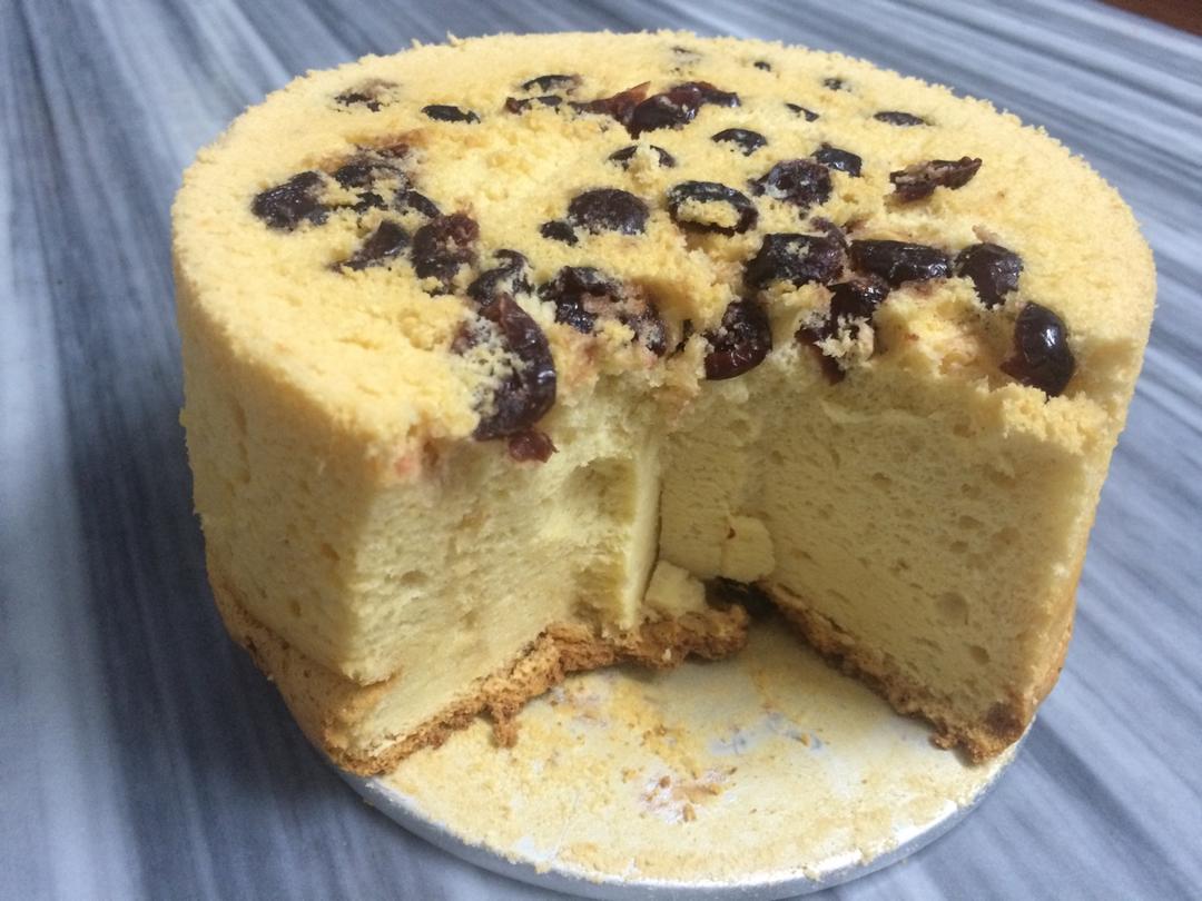 枫糖黑加仑戚风蛋糕