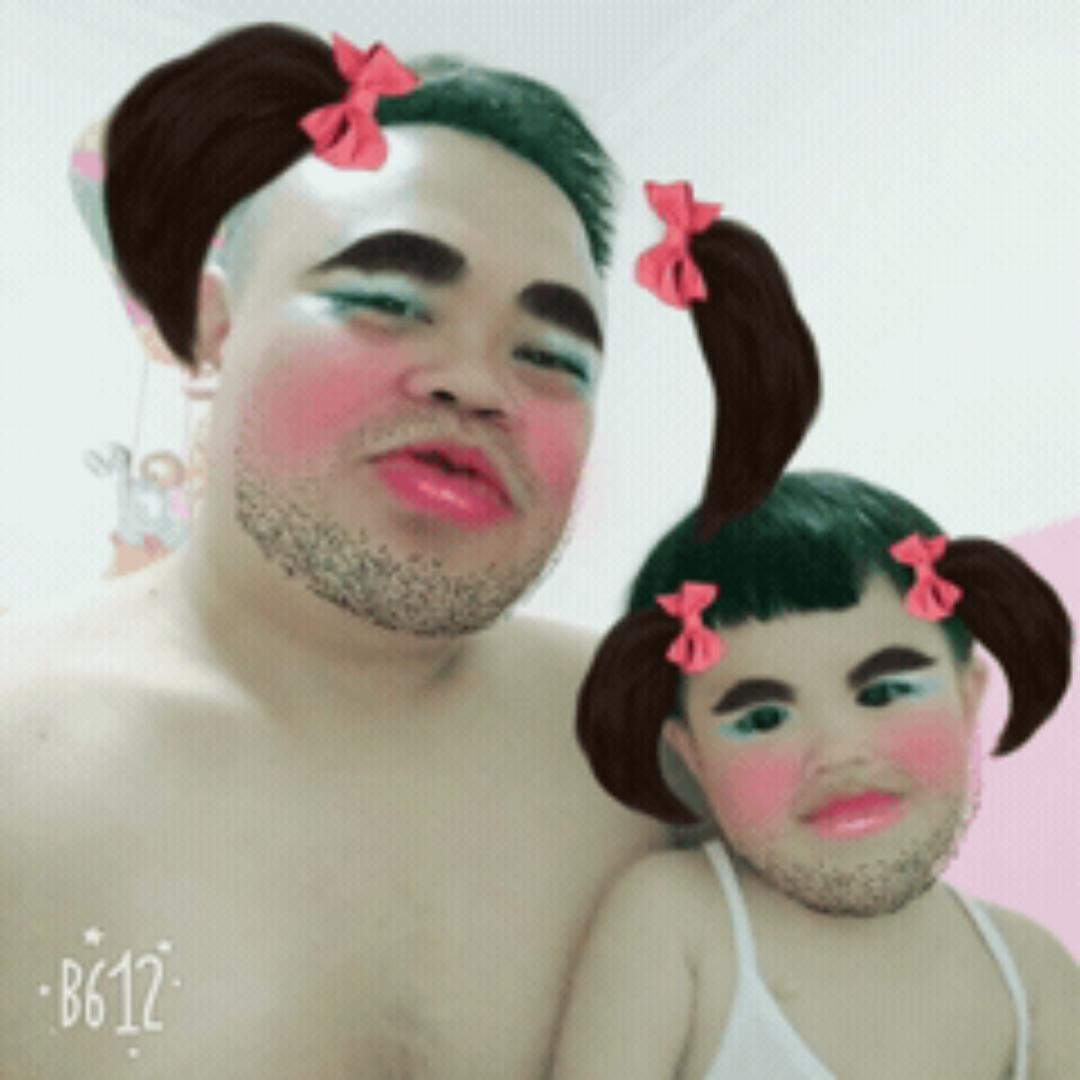 这个爸爸有点肥