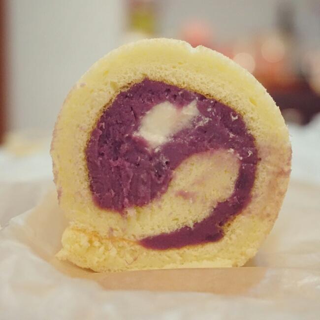 紫薯奶油蛋糕卷的做法