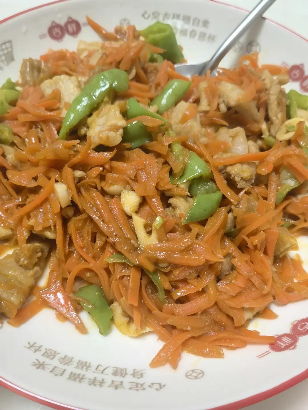 超简营养😺胡萝卜炒肉