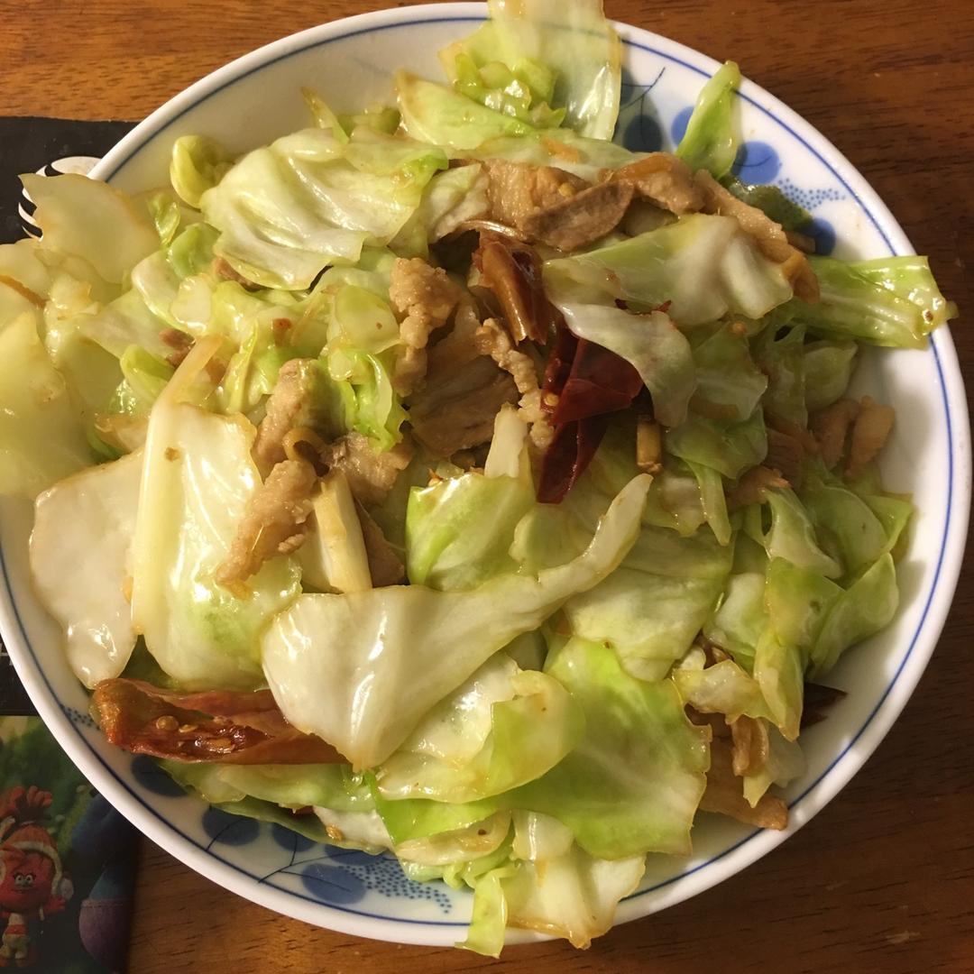 干锅手撕包菜