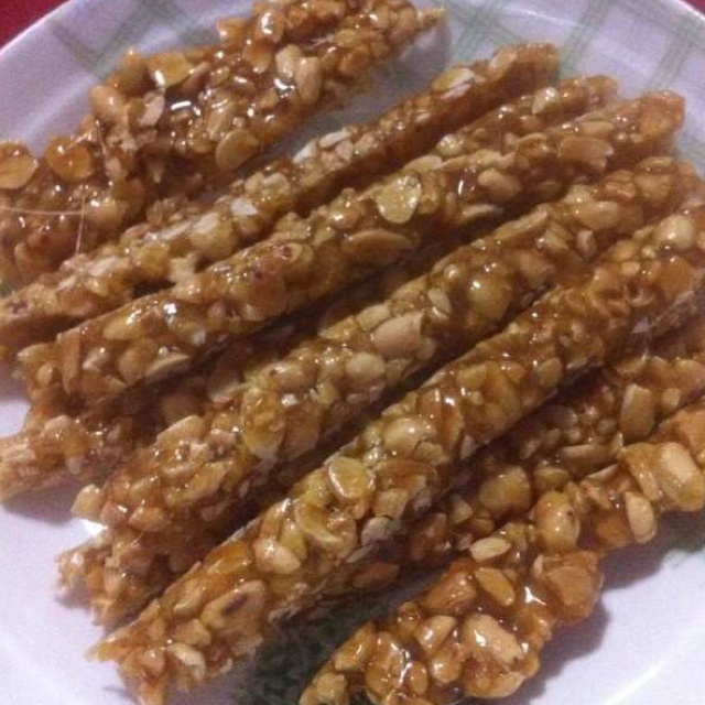 无水无油香脆花生糖